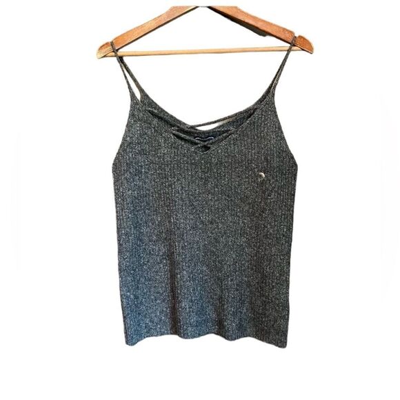 NWT! American eagle outfitters grey knitted tank. Size XL - Picture 1 of 12